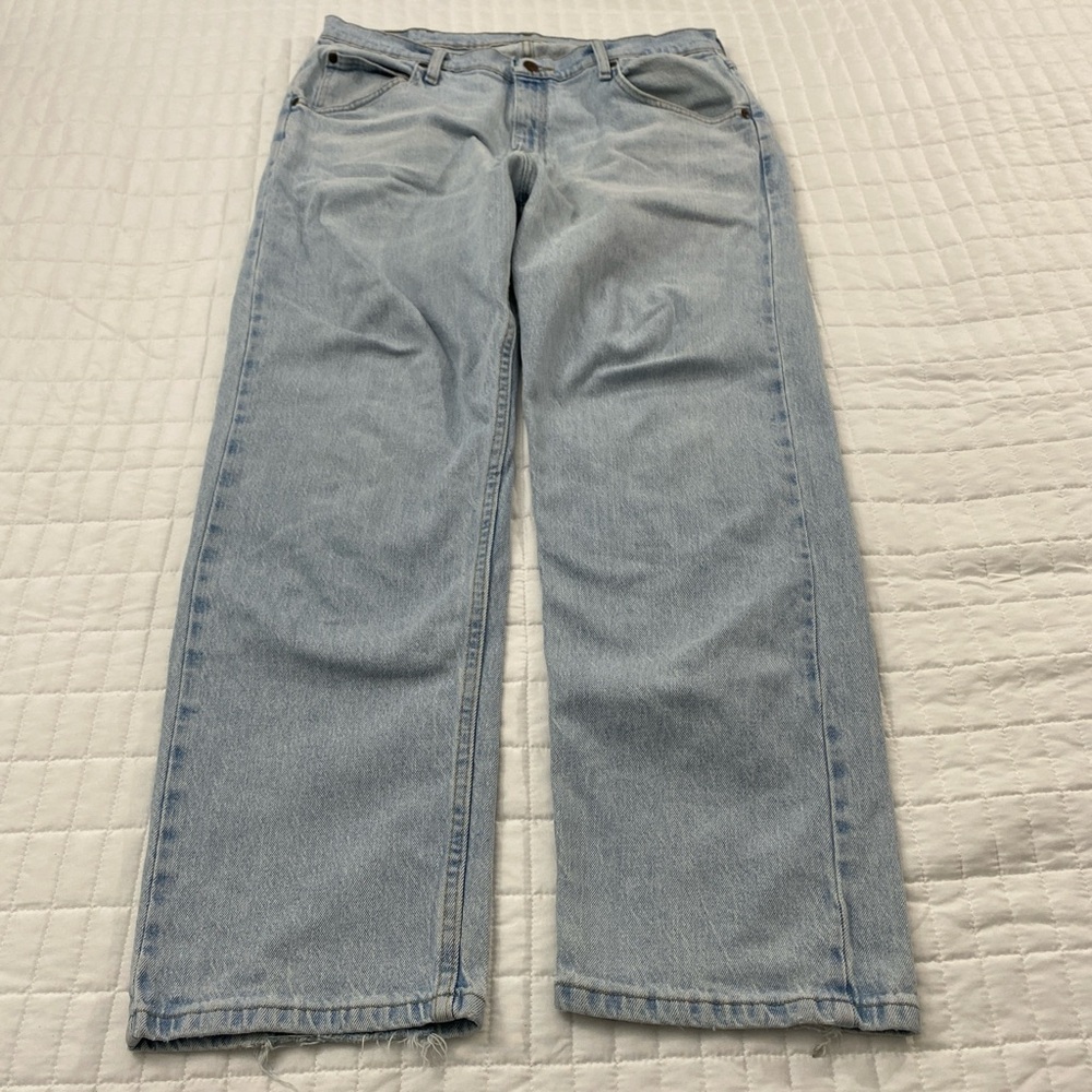 Wrangler Light Wash Baggy Jeans Size 34”W